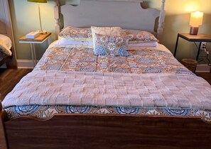 Acesso à internet, roupa de cama