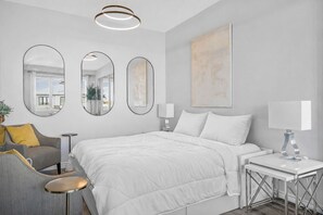 3 habitaciones, escritorio, wifi gratis y ropa de cama 