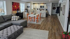 Living area - Panoramic rooftop view and pinball game room. (Old Orchard Beach)