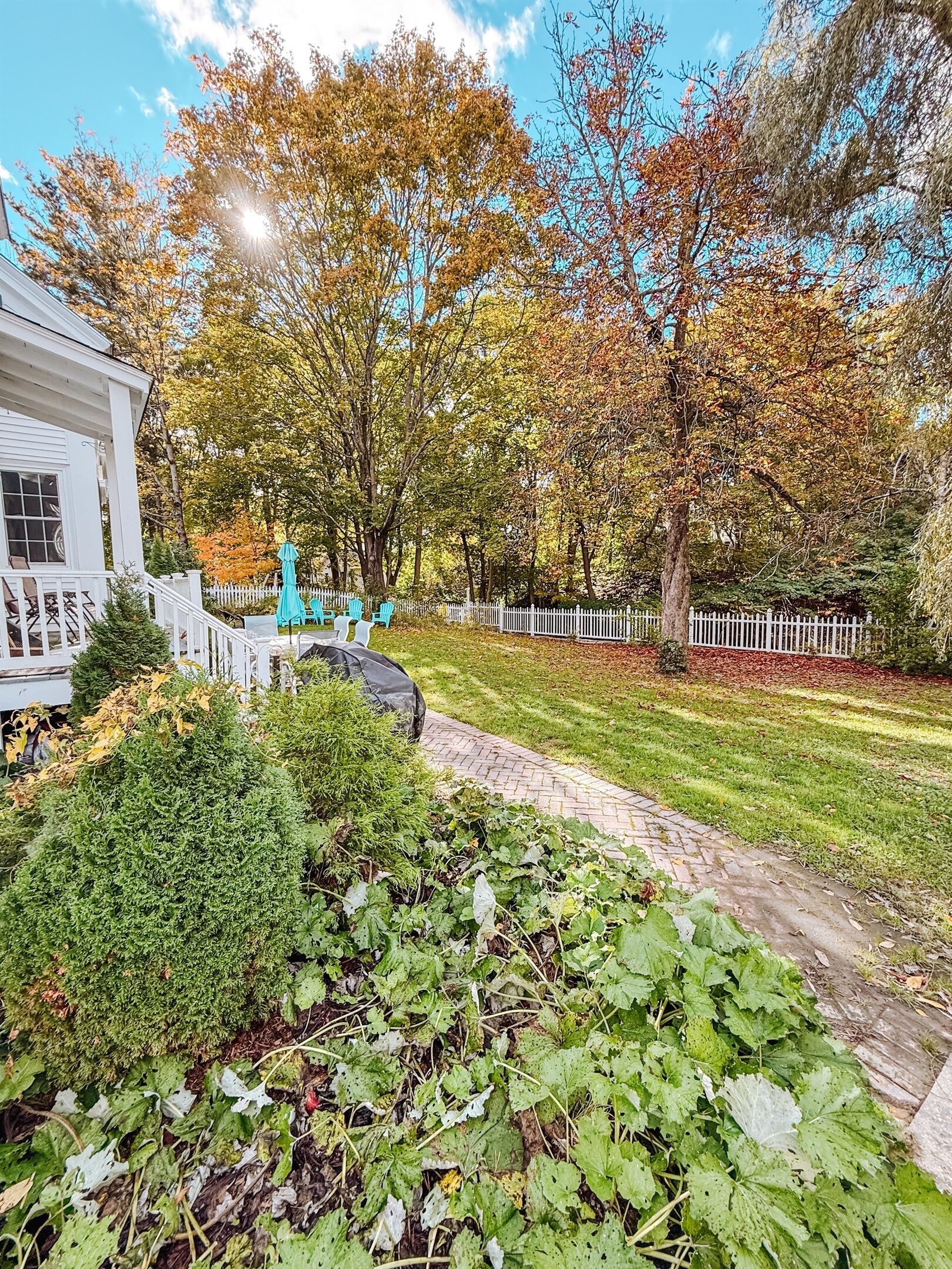 Enceinte de l’hébergement