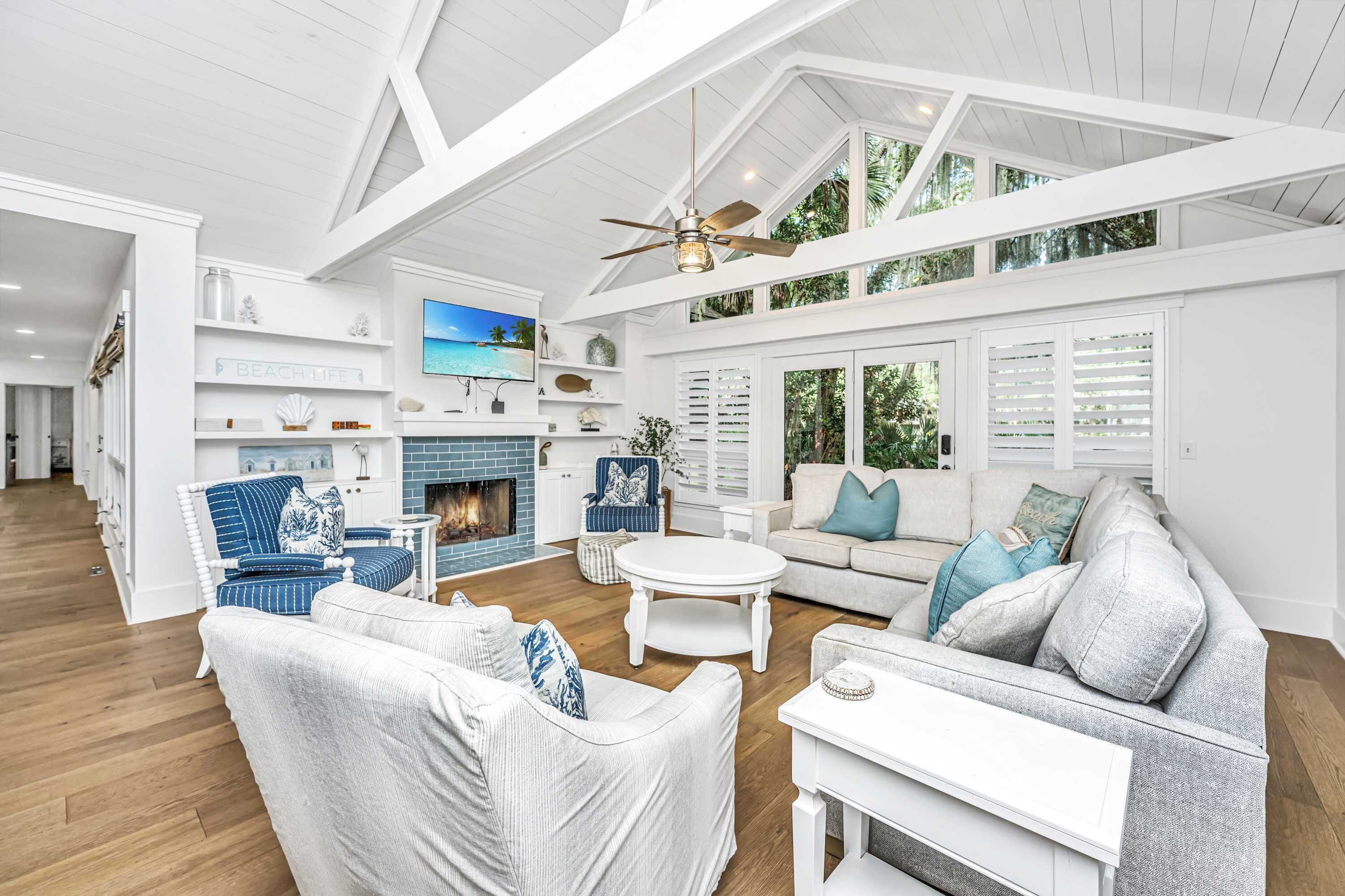 Televisie en een kantoor