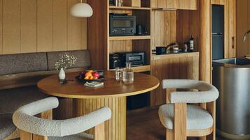 Superior Cabin, Non Smoking, Sauna | Dining