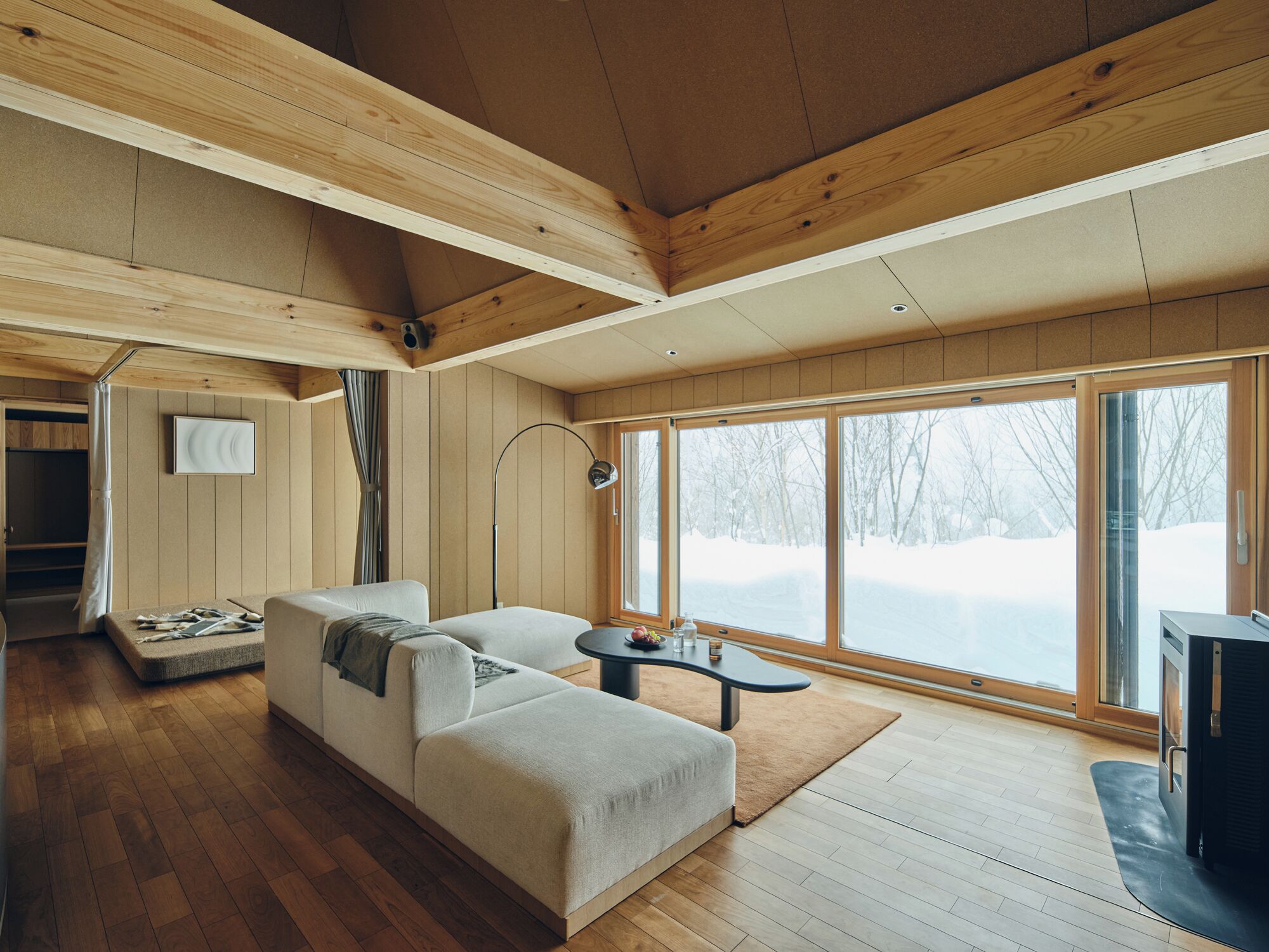 Superior Cabin, Non Smoking, Sauna | Living area
