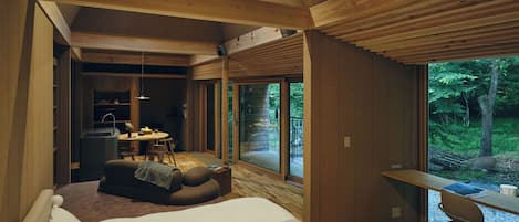 Casa, dormitorio mixto, baño privado, vista al jardín | Wifi gratis