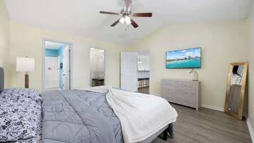 3 bedrooms, iron/ironing board, free WiFi, bed sheets
