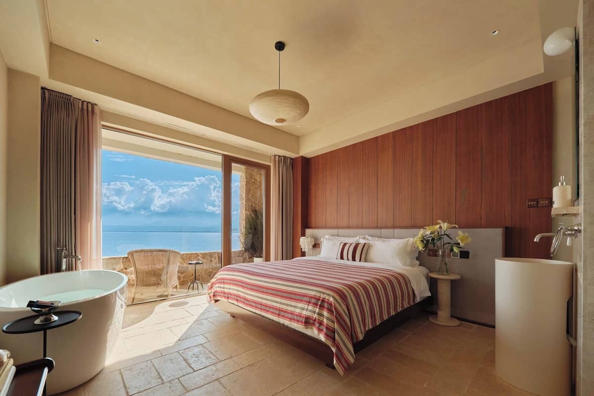 Signature Double Room, Patio, Sea View | Free minibar, desk, laptop workspace, blackout curtains