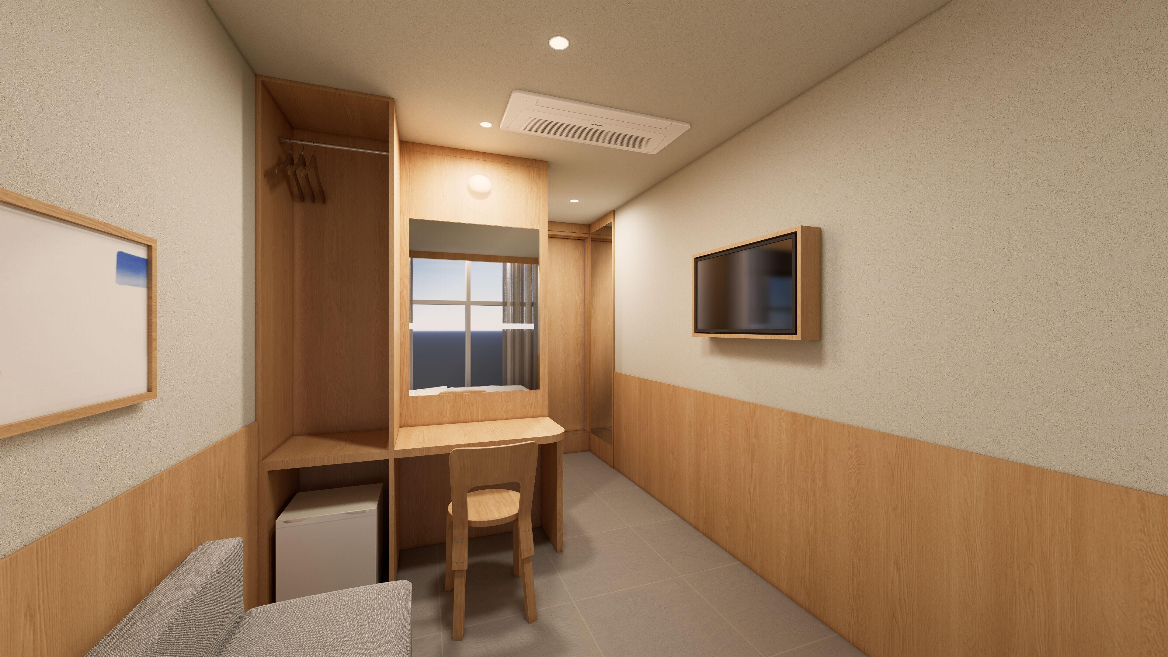 Premium Quadruple Room, City View | Interior