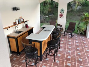 Terrace/patio - A Private Paradise by the Rainforest in Sunny Luquillo (Pitahaya)