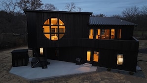 Unclassified image, 4 of 78, button - The Overhang · Luxury River Retreat with Sauna, Hot Tub, Movie Theater, & Arcade (Janesville)