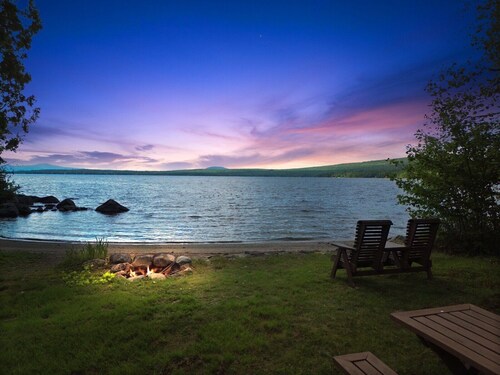 Winding Down | Waterfront on Mooselookmeguntic | Beach