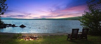 Winding Down | Waterfront on Mooselookmeguntic | Beach