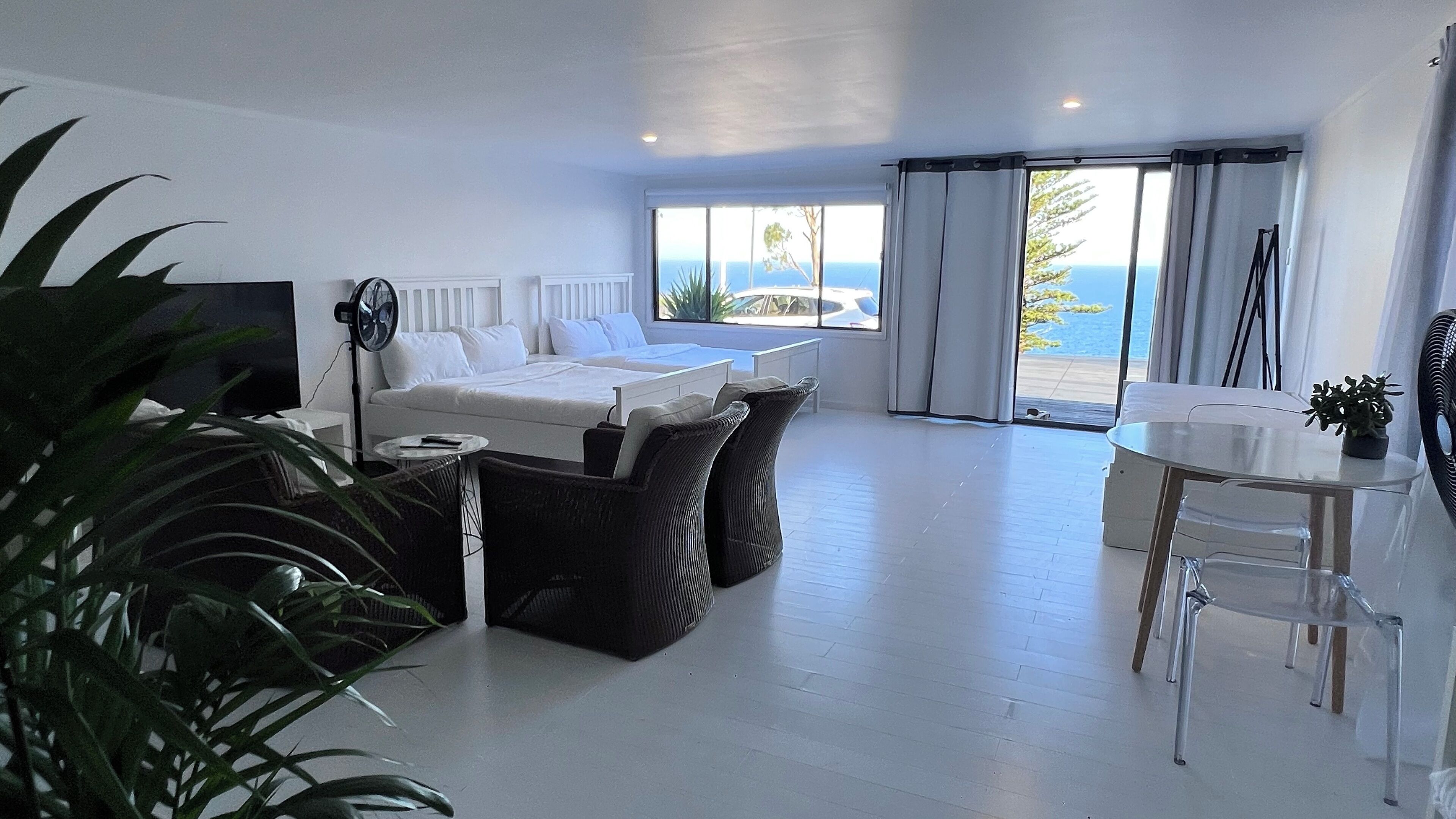 Een strijkplank/strijkijzer, wifi