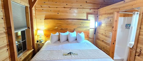 Deluxe huisje | Een laptopwerkplek, een strijkplank/strijkijzer, gratis wifi, beddengoed