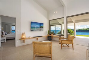 Smart TV, table football, ping pong, stereo - Villa Cove Martinique with panoramic sea view (Le Vauclin)