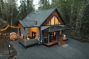 Exterior - Alpenwolf - Sauna! Hot Tub! Firepit! EV! AC! (Ashford)