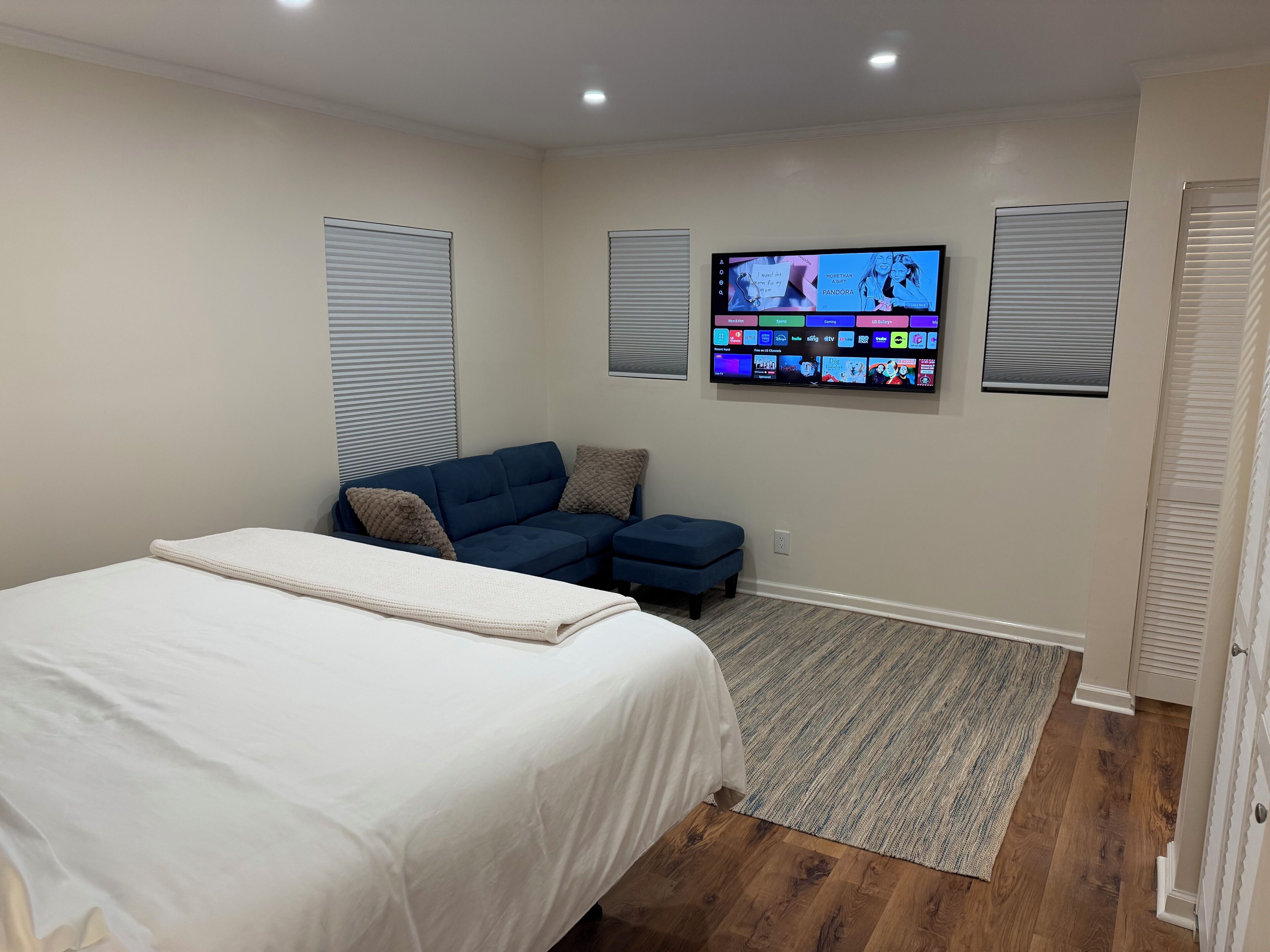 3 habitaciones, wifi y ropa de cama 