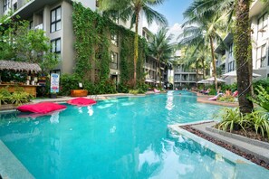 Outdoor pool - 2 BR Apt in Gem Resort in Bangtao (Choeng Thale)
