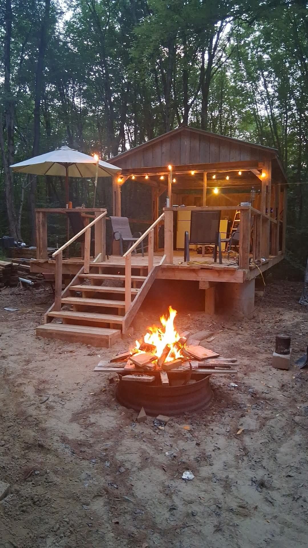 Overnatningsstedets område