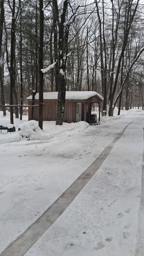 Enceinte de l’hébergement