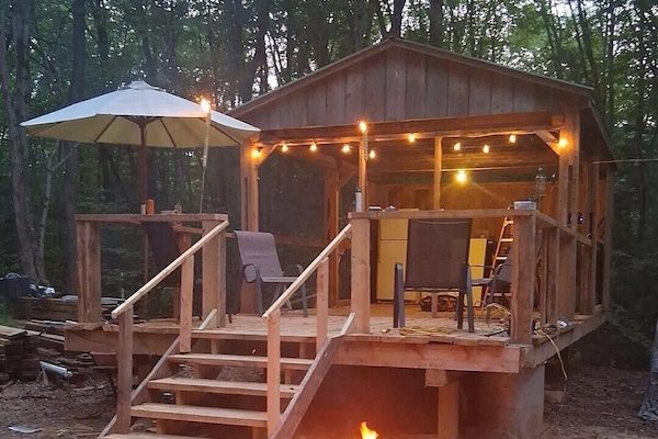 Party pavilion for guest to enjoy cooking and campfire no