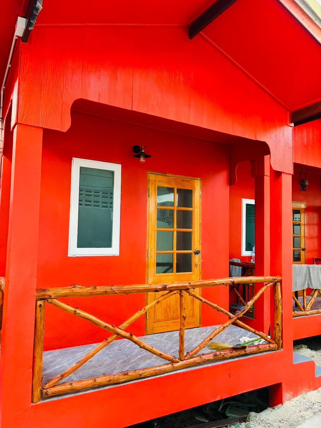 Habitación Deluxe doble, vistas parciales al mar | Detalle del exterior