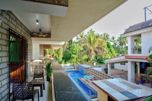 Outdoor dining - Eyokar 4 BHK Villa Candolim (Nerul)