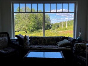 Smart TV, fireplace, books, stereo - Hillside 7-bedroom house in Sebago perfect for gatherings (Sebago)