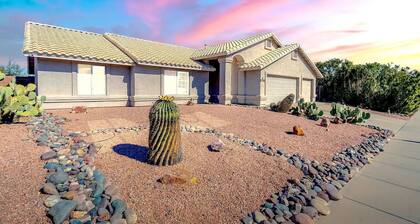 Sonoran Sanctuary in Sahuarita - 3 Bedroom Home - Back Yard Oasis with Hot Tub