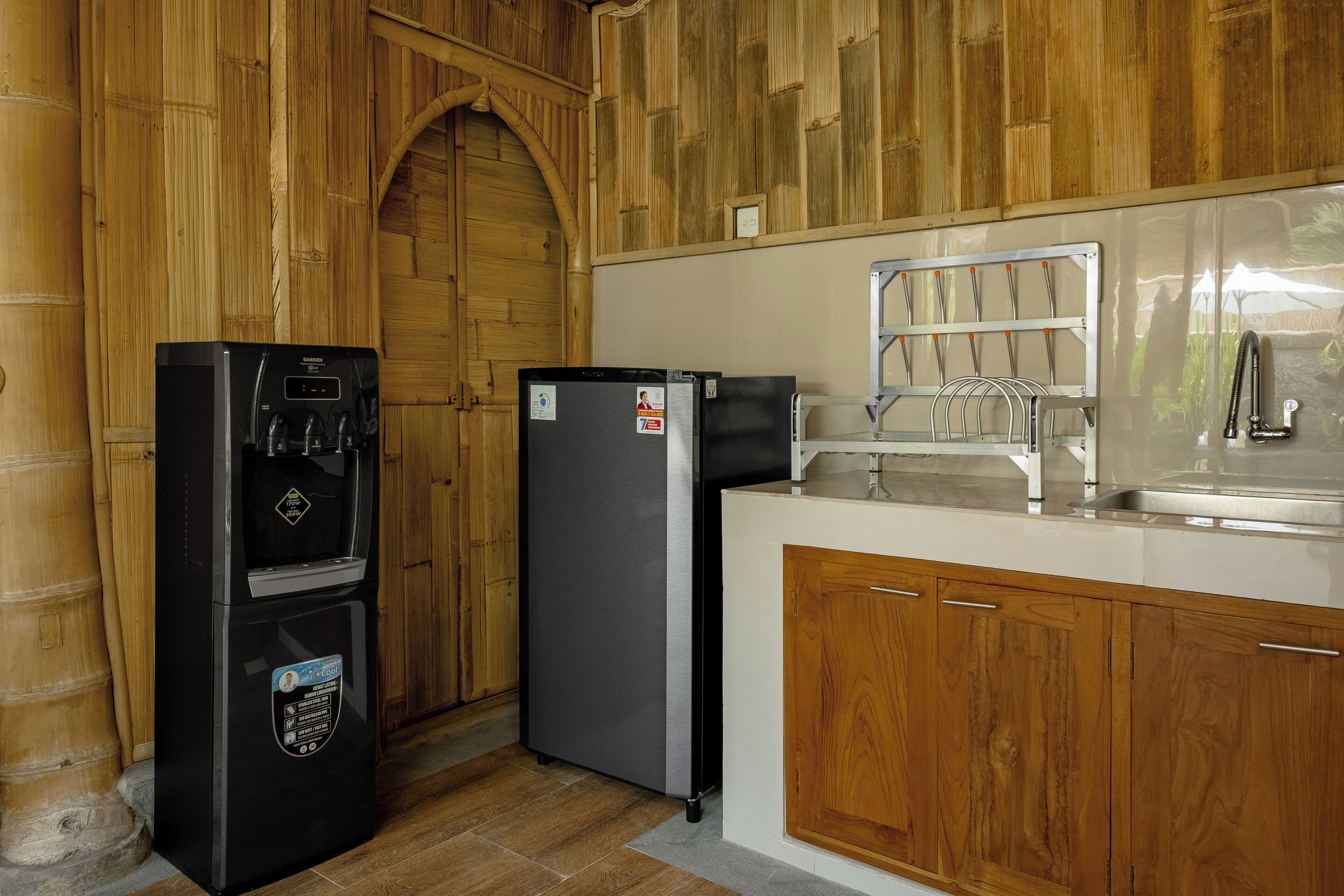 Huvila, 1 makuuhuone, näköala uima-altaalle | Sisätilat