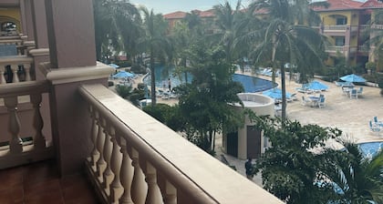2-bedroom, pool view condo in West Bay's top-rated Infinity Bay resort