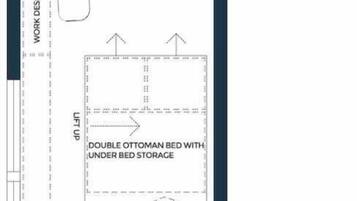 Studio Executive | In-room safe, desk, laptop workspace, WiFi (free)