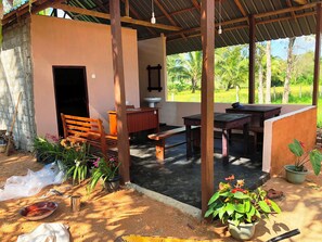 Opções para refeição ao ar livre