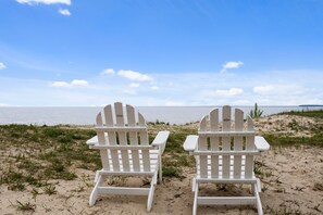 Property grounds - Bay Breeze (Carp Lake, MI) Summer Beachfront Bliss | Swim & Relax on Cecil Bay (Carp Lake)
