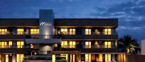 Fachada de la propiedad