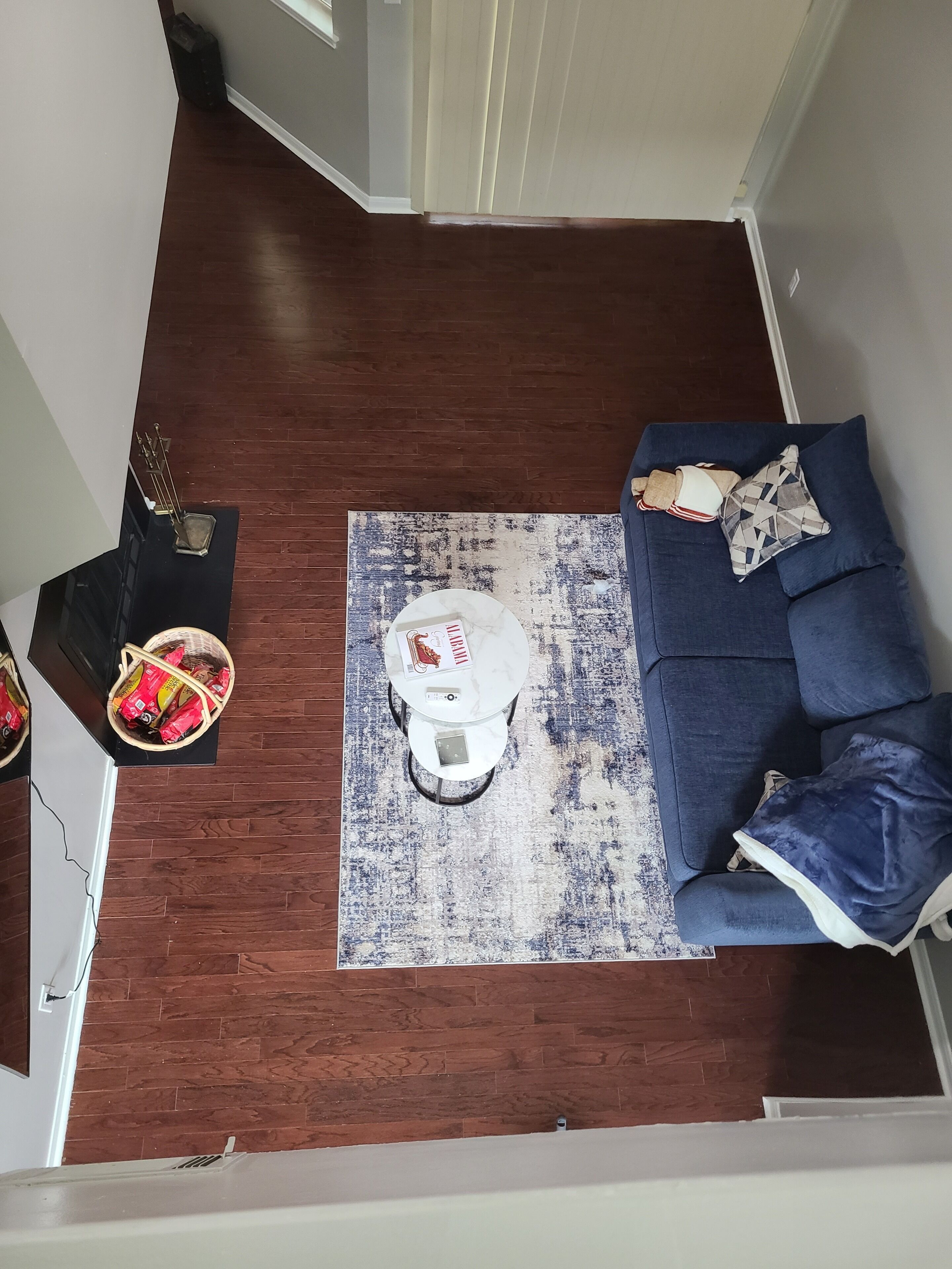 TV connectée, cheminée