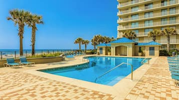 Indoor pool, outdoor pool