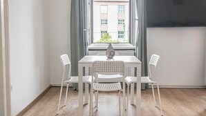 Basic Apartment | Dining - Cozy 2BR Stay Near AKH With WiFi (Vienna)