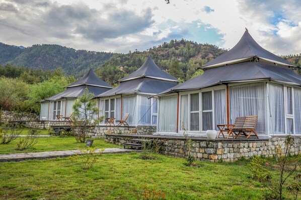 Terrace/patio - Tenzinling Luxury Villa Tent (Paro)