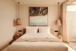 Villa de lujo | Ropa de cama de alta calidad y tabla de planchar con plancha 