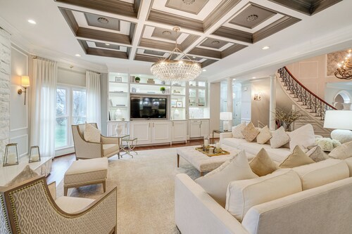 Game Rooms & Gym! Luxe Great Falls Estate