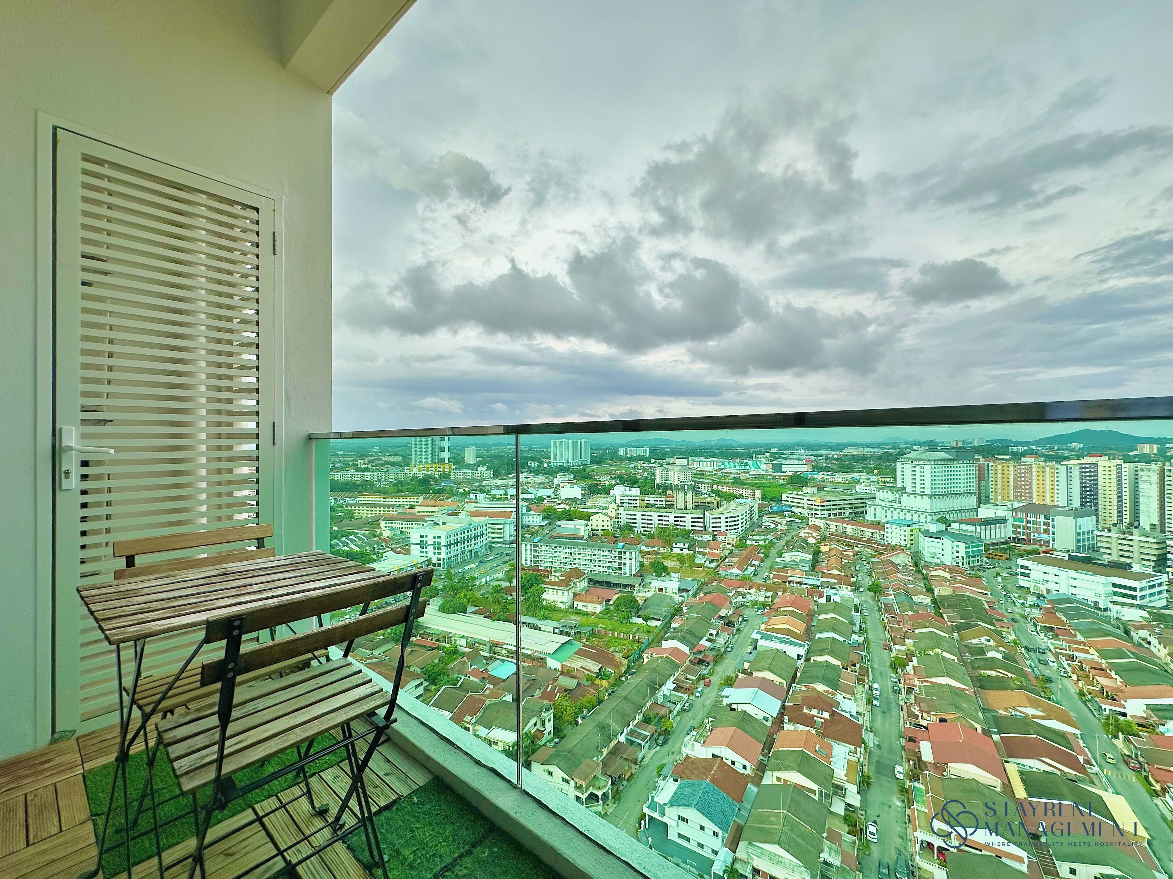 Apartamento luxo, 3 quartos, vista para a cidade | Opções para refeição ao ar livre