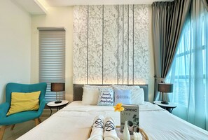 Comfort Apartment, 2 Bedrooms, City View - Melaka Ong Kim Wee Residence by Stayrene (Jalan Pelanduk Putih)