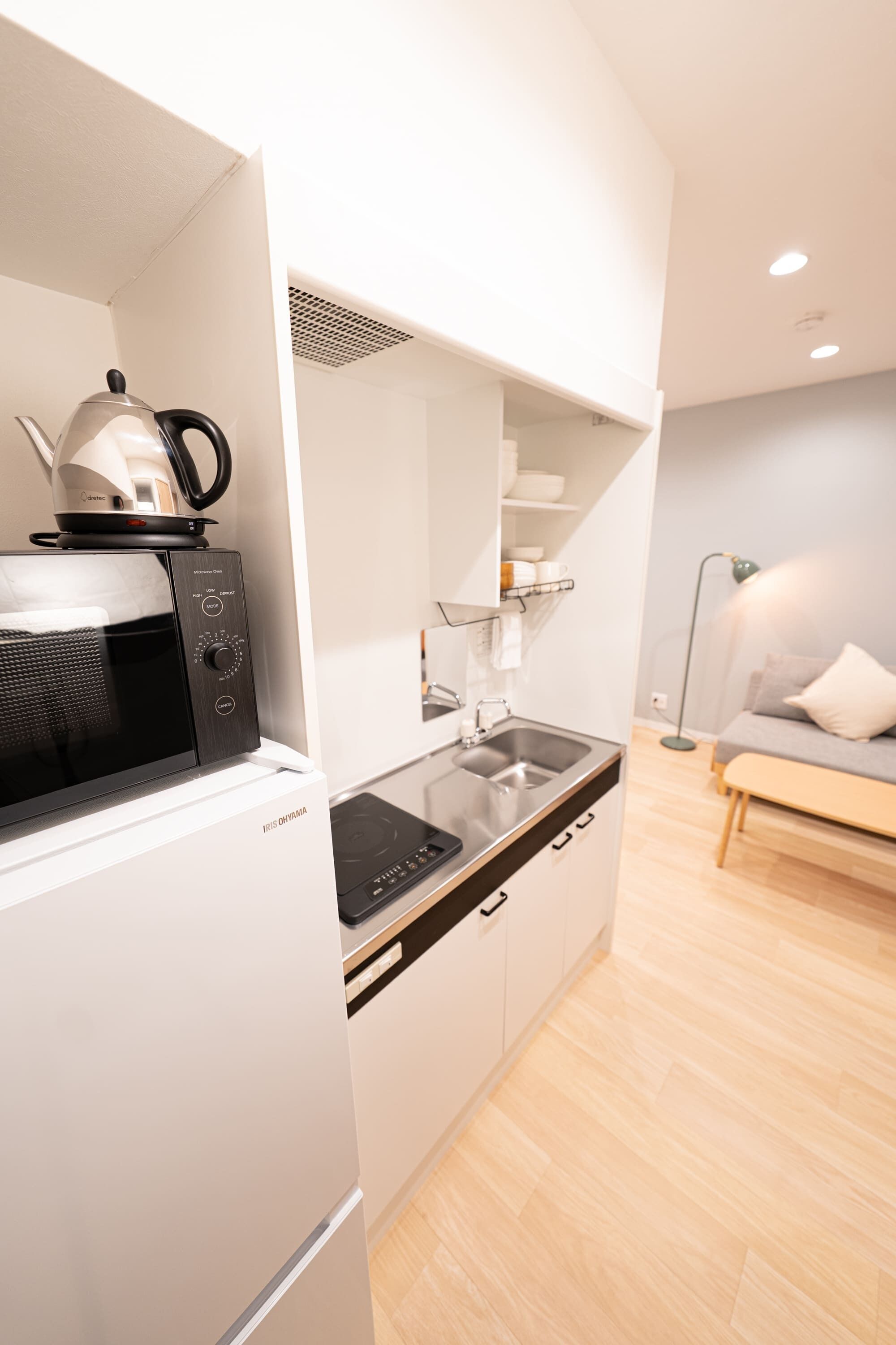 Standard Room, Multiple Beds, Non Smoking, Kitchenette (101) | Private kitchen | Fridge, microwave, stovetop, cookware/dishes/utensils