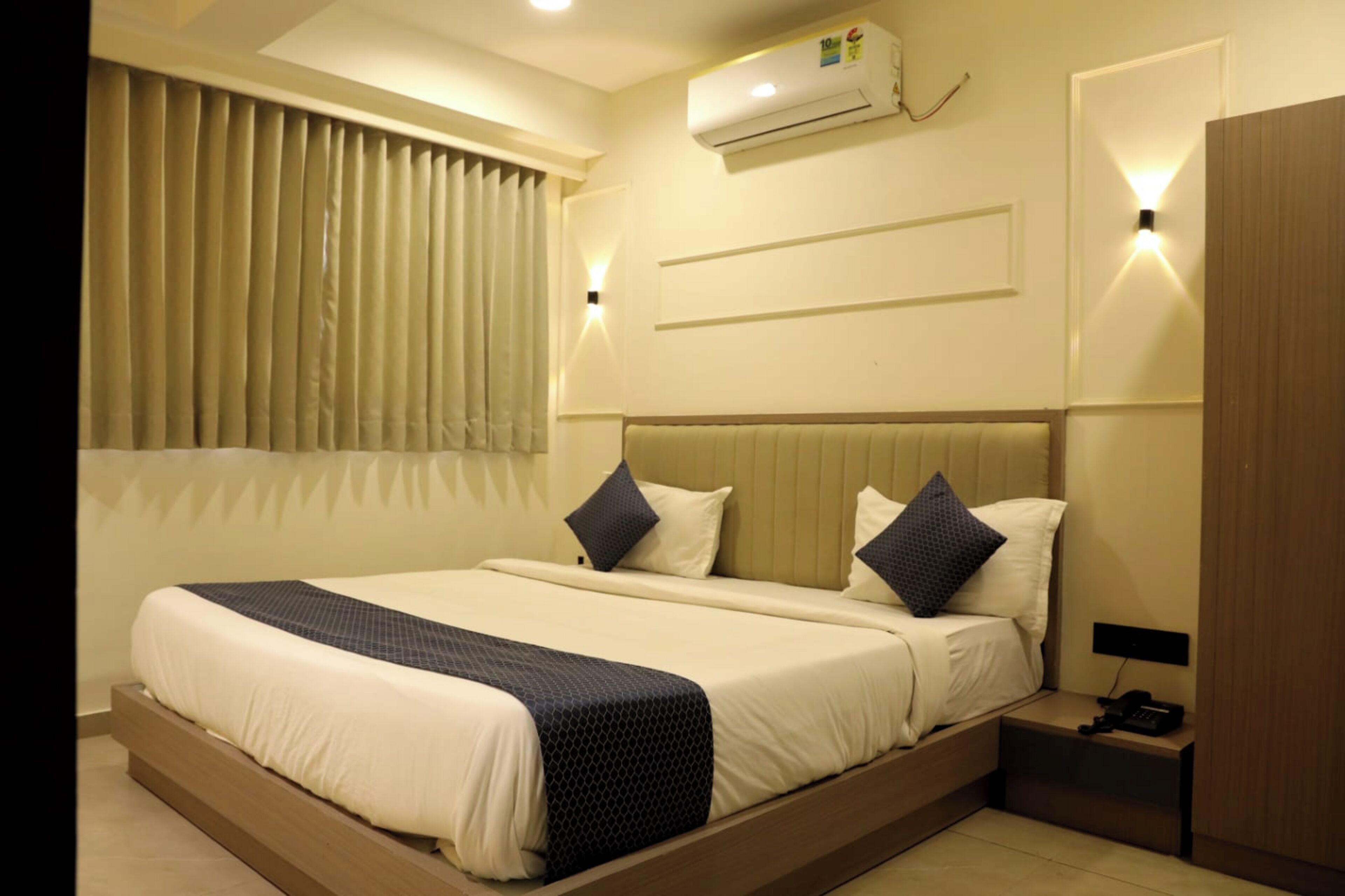 双人房, 城市景观 | 办公桌、笔记本电脑工作区、免费 WiFi