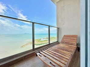 Premium Apartment, 3 Bedrooms, Balcony, Sea View | Balcony view - Silverscape Residence Sea ViewbyStayrene (Malacca City)