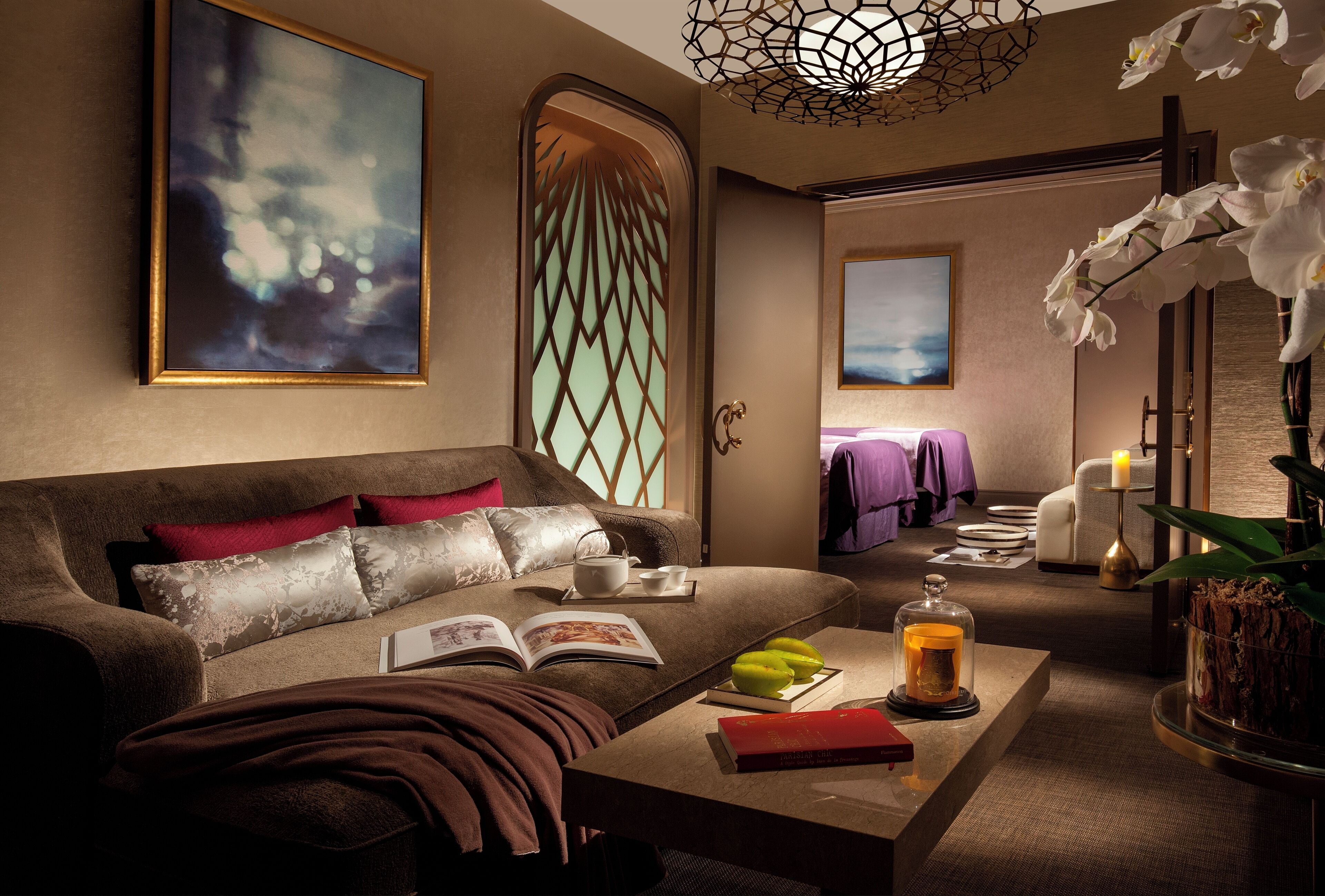 Hydrotherapy, aromatherapy, hot stone massages, deep-tissue massages