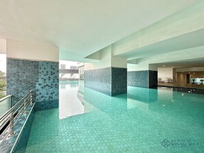 Outdoor pool - TriTower Residence JB by Stayrene (Johor Bahru)