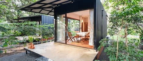 Studio, City View | Outdoor dining