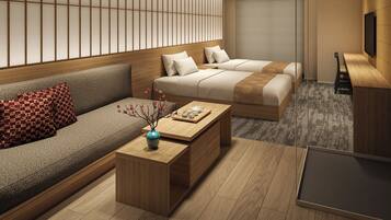 スーペリア ファミリールーム | セーフティボックス (室内)、WiFi (無料)、ベッドシーツ