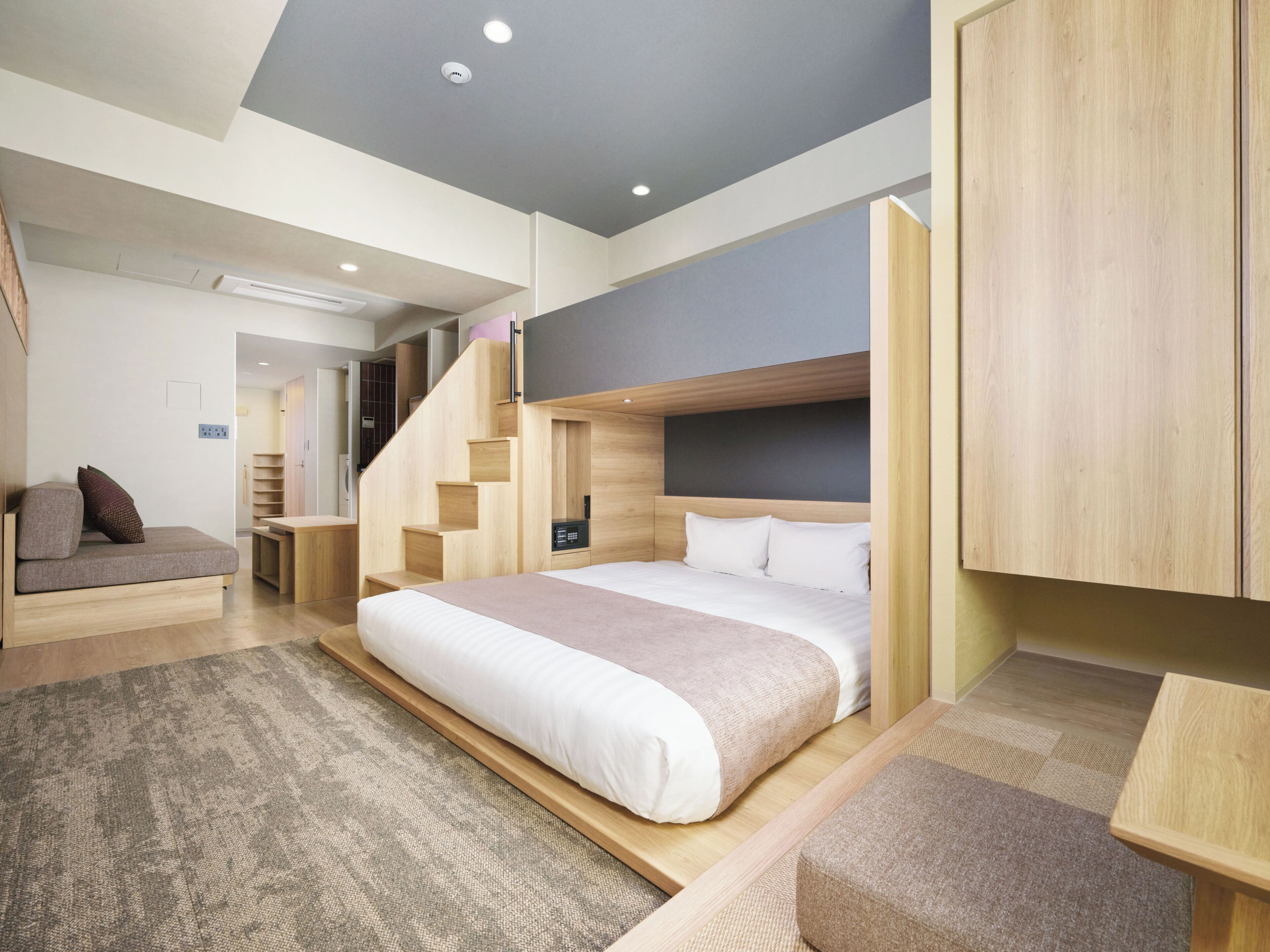 豪華客房 (Japanese) | 房內夾萬、免費 Wi-Fi、床單